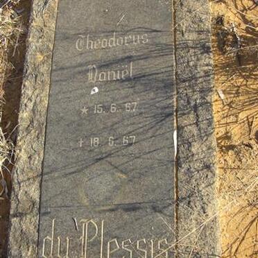 PLESSIS Theodorus Daniël, du 1967-1967