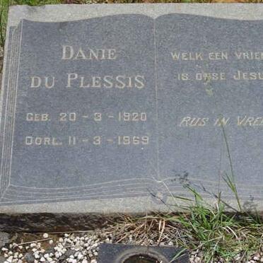 PLESSIS Danie, du 1920-1969