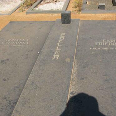 PRELLER Carl Friedrich 1907-1990 &amp; Johanna Catharina ERASMUS 