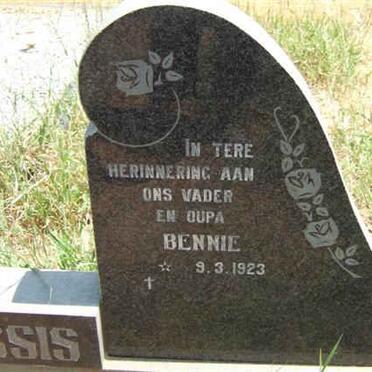 PLESSIS Bennie, du 1923-