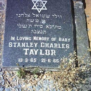 TAYLOR Stanley Charles 1965-1965