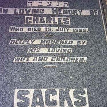 SACKS Charles -1955