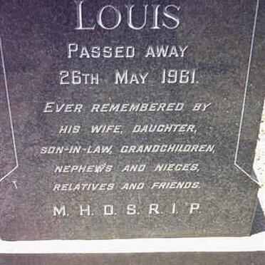 BENJAMIN Louis -1961