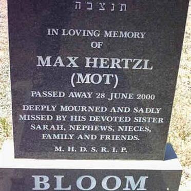 BLOOM Max Hertzl -2000