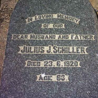 SCHILLER Julius -1920