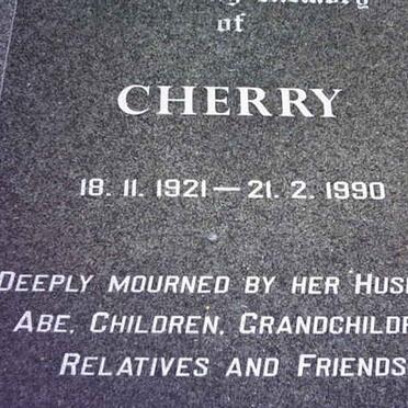 FELDMAN Cherry 1921-1990