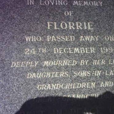 JOFFE  Florrie -1990