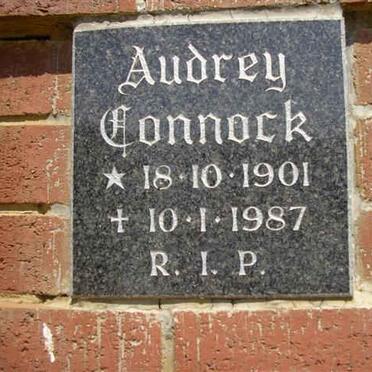 CONNOCK Audrey 1901-1987