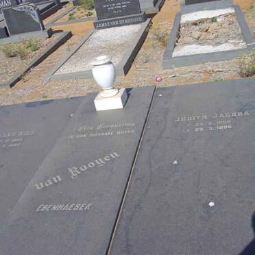 ROOYEN Roland Hill, van 1890-1982 :: VAN ROOYEN Judith Jacoba 1900-1996