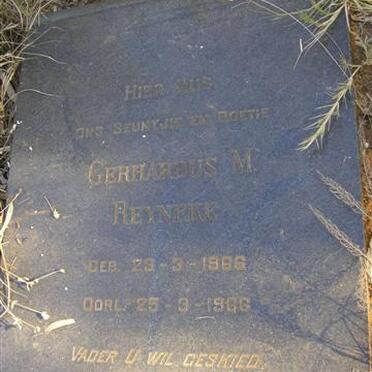 REYNEKE Gerhardus M. 1966-1966
