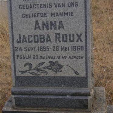 ROUX Anna Jacoba 1895-1968