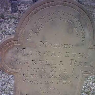 RALL Margaretha Isabella nee van ZYL 1863-1944