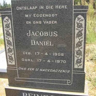 REINECKE Jacobus Daniël 1908-1970