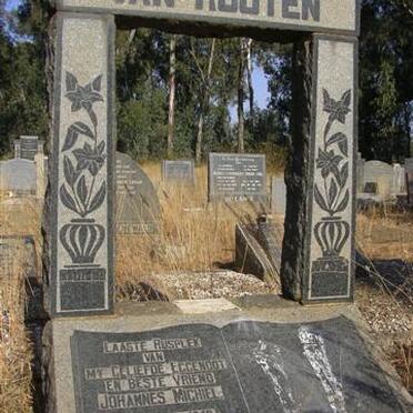 ROOYEN Johannes Michiel, van -1948