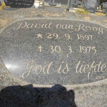 ROOY David, van 1897-1975