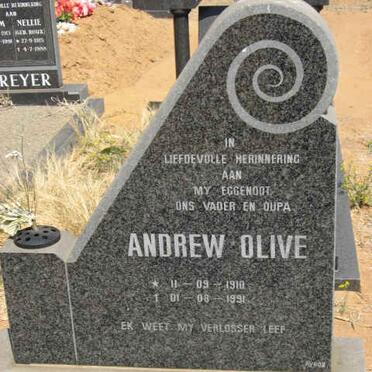 ROBERTS Andrew Olive 1910-1991