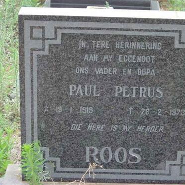 ROOS Paul Petrus 1919-1973