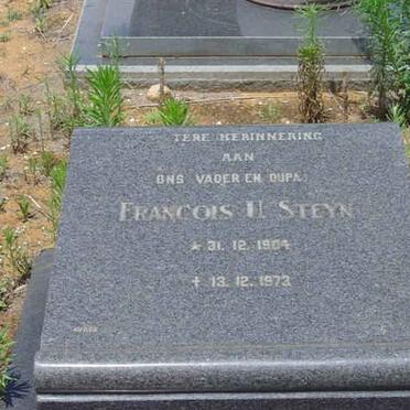 STEYN Francois U. 1904-1973
