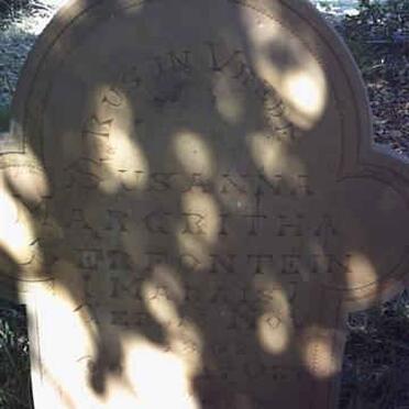 SERFONTEIN Susanna Margaritha nee MARAIS 1862-1928