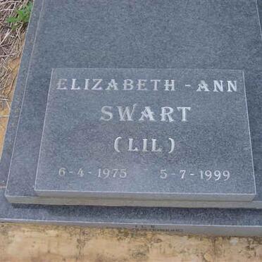 SWART Elizabeth-Ann 1975-1999