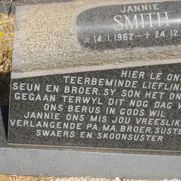 SMITH Jannie 1962-1979