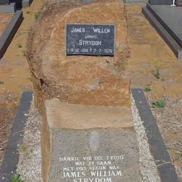 STRYDOM James Willem 1906-1978 :: STRYDOM James William 1971-1985
