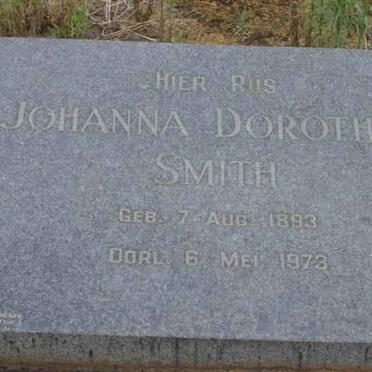 SMITH Johanna Dorothea 1893-1973