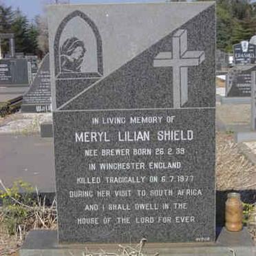 SHIELD Meryl Lilian nee BREWER 1938-1977
