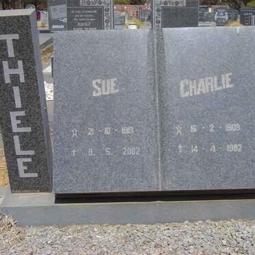 THIELE Charlie 1909-1982 &amp; Sue 1913-2002