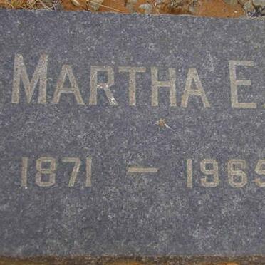 THOMSON Martha E. 1871-1965