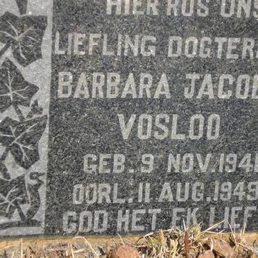 VOSLOO Barbara Jacoba 1941-1949