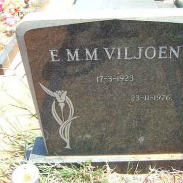 VILJOEN E.M.M. 1923-1978