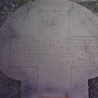 VERSTEEG Johanna Elizabeth 1927-1932