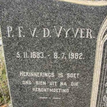 VYVER Thomas, van der 1886-1960