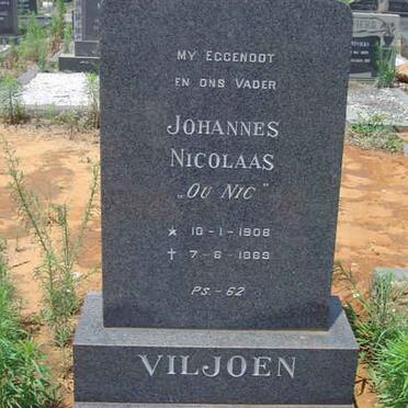 VILJOEN Johannes Nicolaas 1906-1969