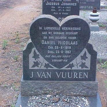 VUUREN Daniel Nicolaas, J. van 1918-1957