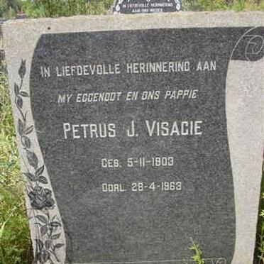 VISAGIE Petrus J. 1903-1963
