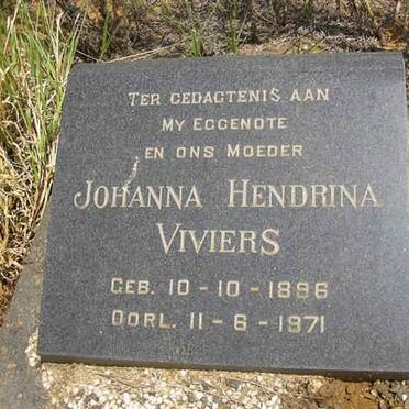 VIVIERS Johanna Hendrina 1896-1971