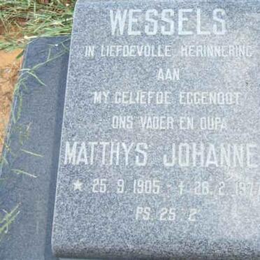 WESSELS Yda Maria 1904-1987