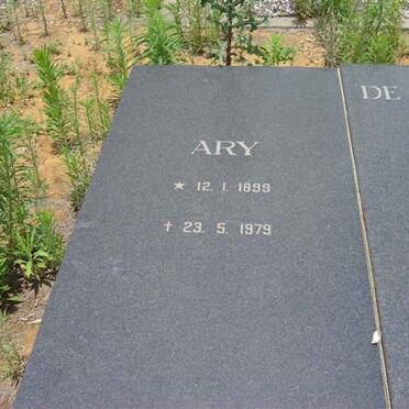WITTE Ary, de 1899-1979