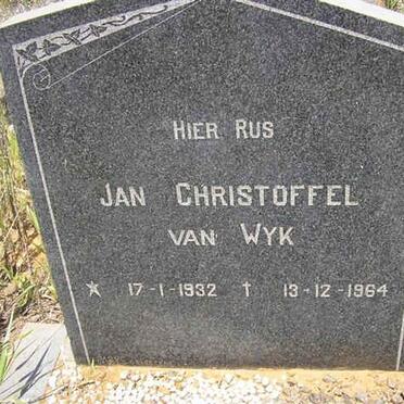 WYK Jan Christoffel, van 1932-1964