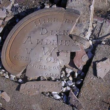 WYK Dirk Andries, van 18??-1920