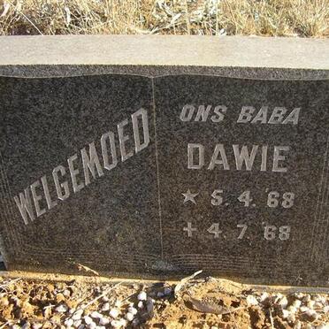 WELGEMOED Dawie 1968-1968