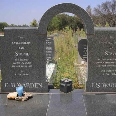 WARDEN I.S. -1964 &amp; C.H. -1994