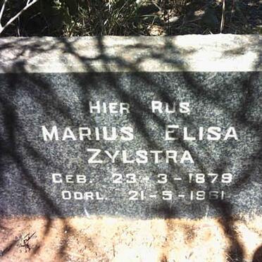ZYLSTRA Marius Elisa 1879-1961
