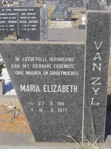 ZYL Maria Elizabeth, van 1911-1977