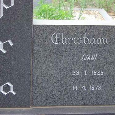 ? Christiaan C. 1925-1973