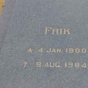 ? Frik 1900-1984