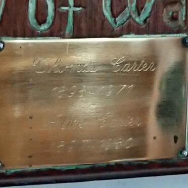 CARTER Thomas 1898-1971 & Alice 1897-1980