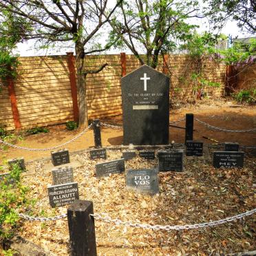 Free State, PARYS, St. Edward & Confessor Anglican Church, Memorials